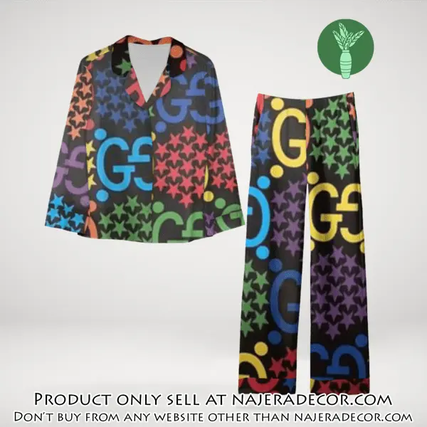 Trending luxury gc satin pajama set pjs1059 njr3810610